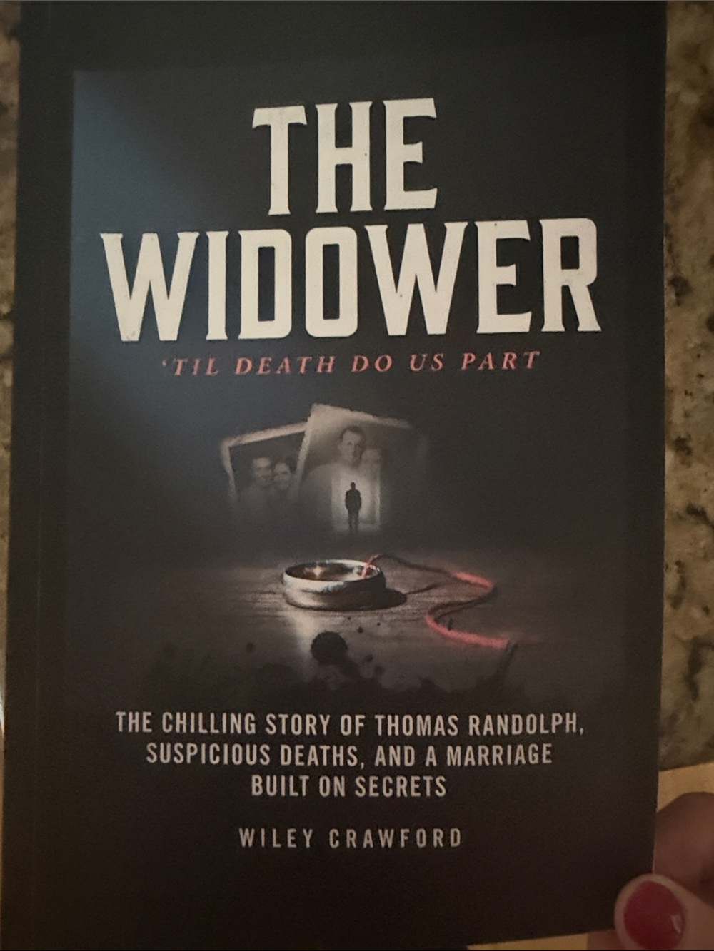 The Widower Hardcover Notebook - Black